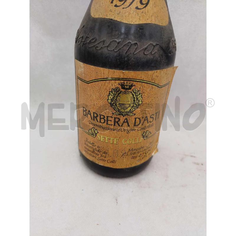 BOTTIGLIA BARBERA D'ASTI 1979 SETTE COLLI 492466 | Mercatino dell'Usato Settimo torinese 2