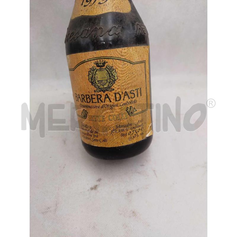 BOTTIGLIA BARBERA D'ASTI 1979 SETTE COLLI 492466 | Mercatino dell'Usato Settimo torinese 4