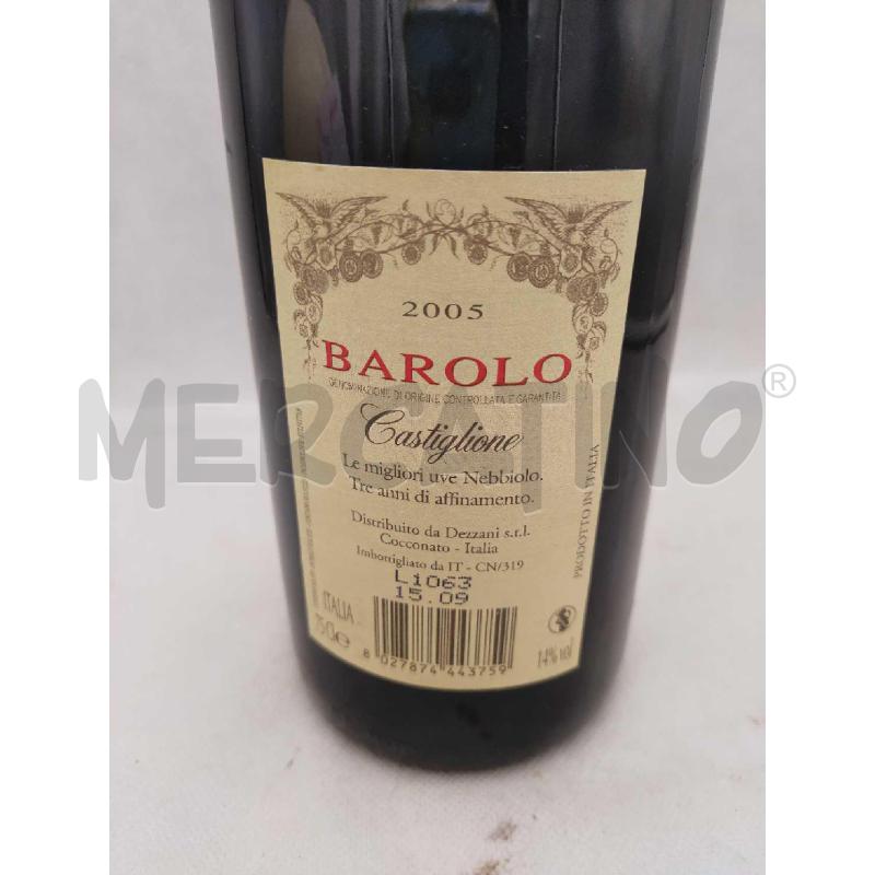BOTTIGLIA BAROLO CASTIGLIONE 2005 | Mercatino dell'Usato Settimo torinese 4