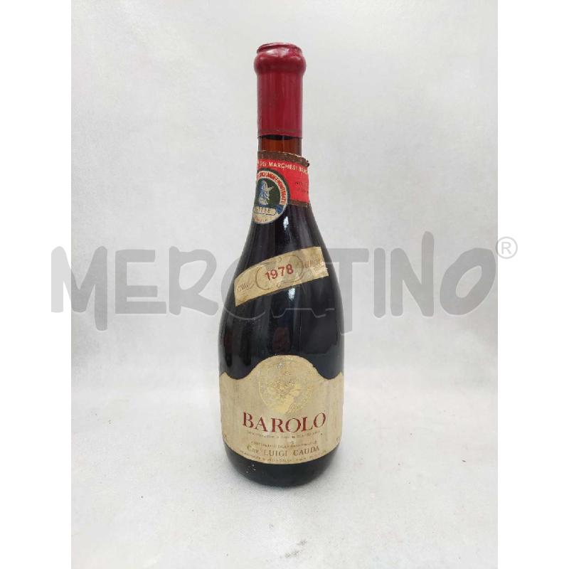 BOTTIGLIA BAROLO CAUDA 1978 | Mercatino dell'Usato Settimo torinese 1