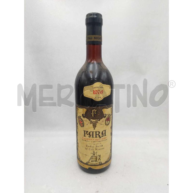 BOTTIGLIA FARA 1976 CANTINA SOCIALE DEI COLLI NOVARESI | Mercatino dell'Usato Settimo torinese 1