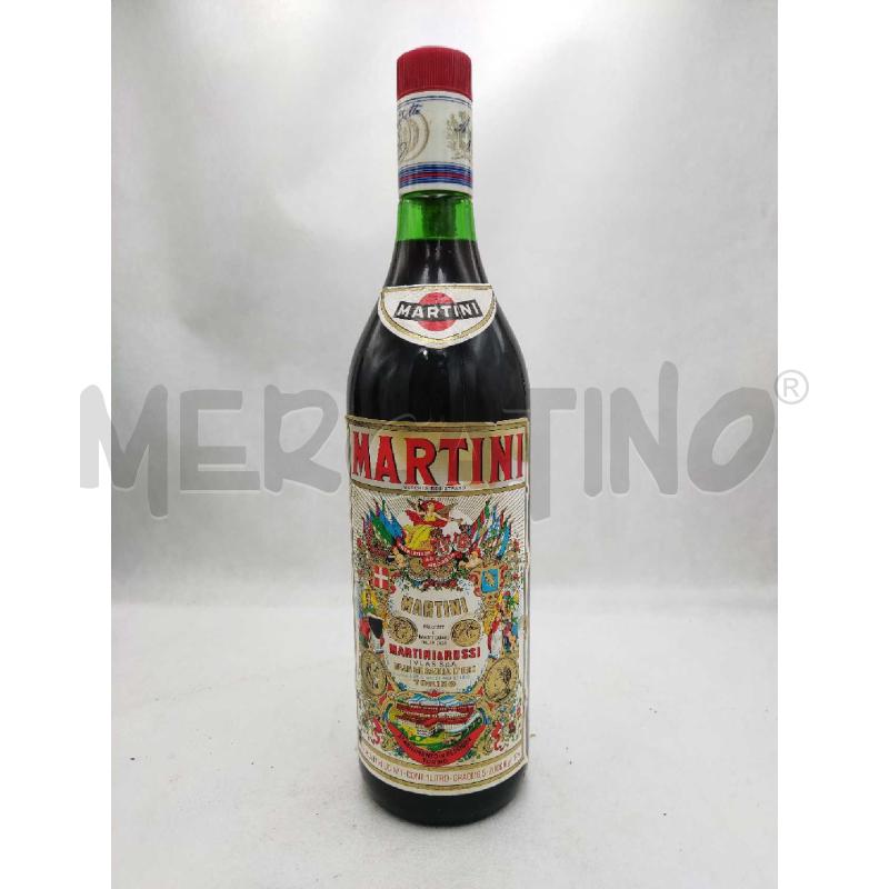 BOTTIGLIA MARTINI ROSSO DA 1 LITRO VERMOUTH | Mercatino dell'Usato Settimo torinese 1