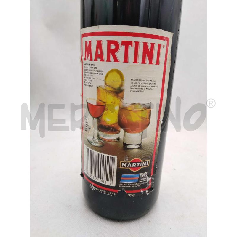 BOTTIGLIA MARTINI ROSSO DA 1 LITRO VERMOUTH | Mercatino dell'Usato Settimo torinese 4