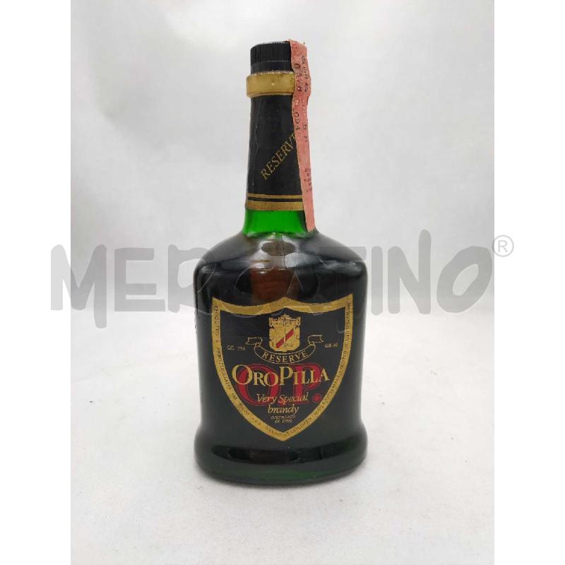 BOTTIGLIA OROPILLA RESERVE BRANDY | Mercatino dell'Usato Settimo torinese 1