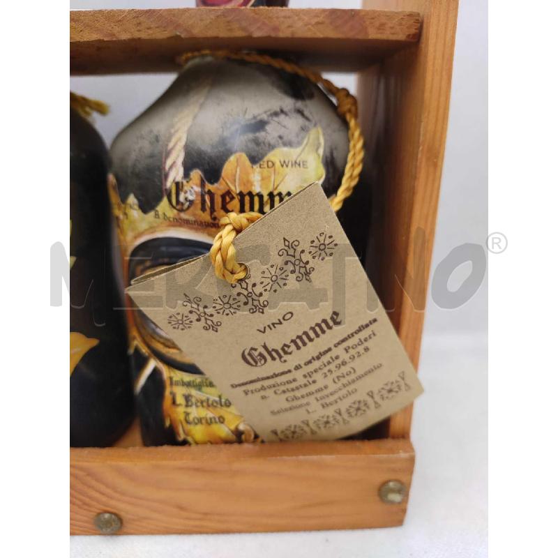BOTTIGLIE VINO CHEMME 1990+1961 COFANETTO  | Mercatino dell'Usato Settimo torinese 3
