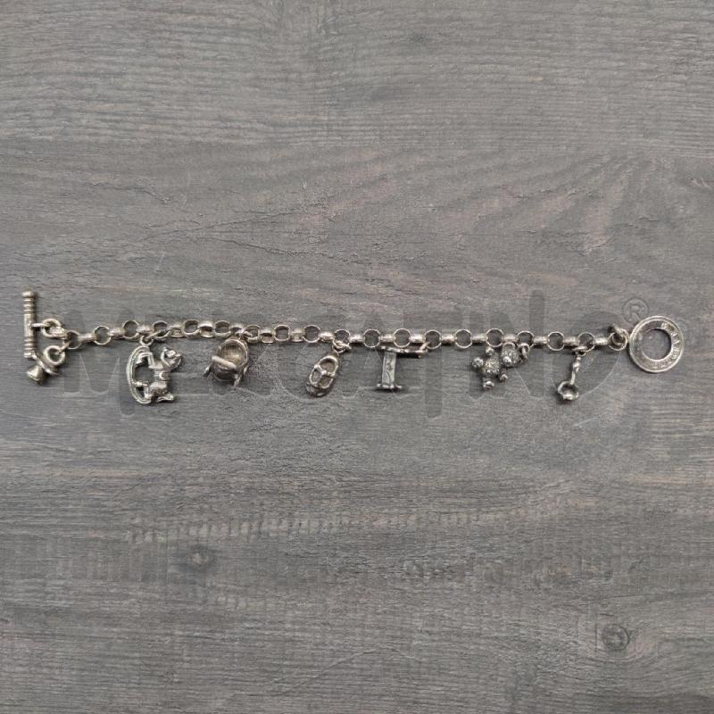 BRACCIALETTO GIOVANNI RASPINI CHARM BIMBI A CHIUSURA T | Mercatino dell'Usato Settimo torinese 1