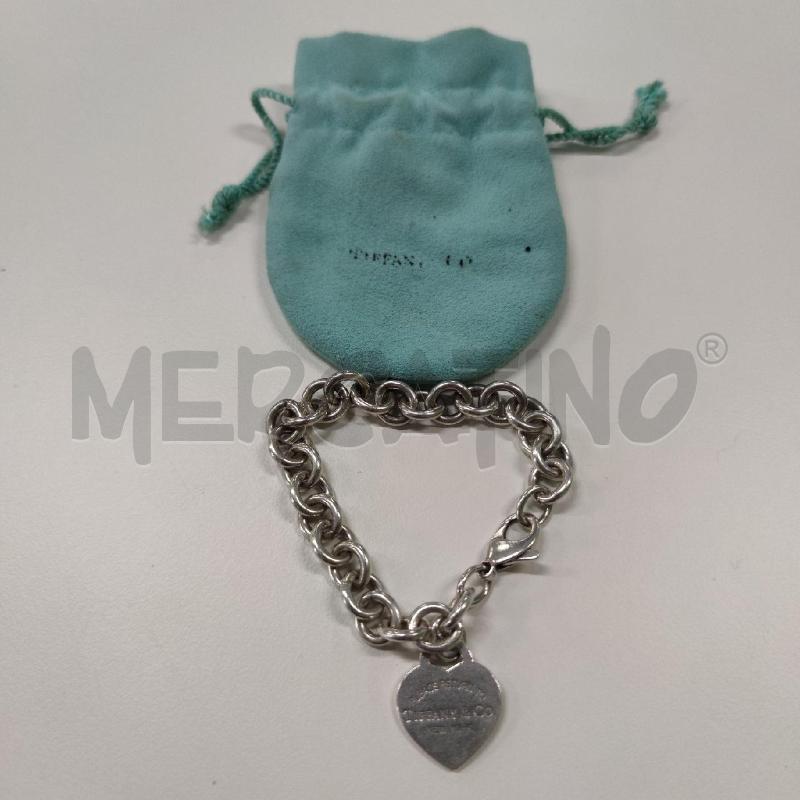 BRACCIALETTO TIFFANY&CO CON CIONDOLO HEART TAG | Mercatino dell'Usato Settimo torinese 1