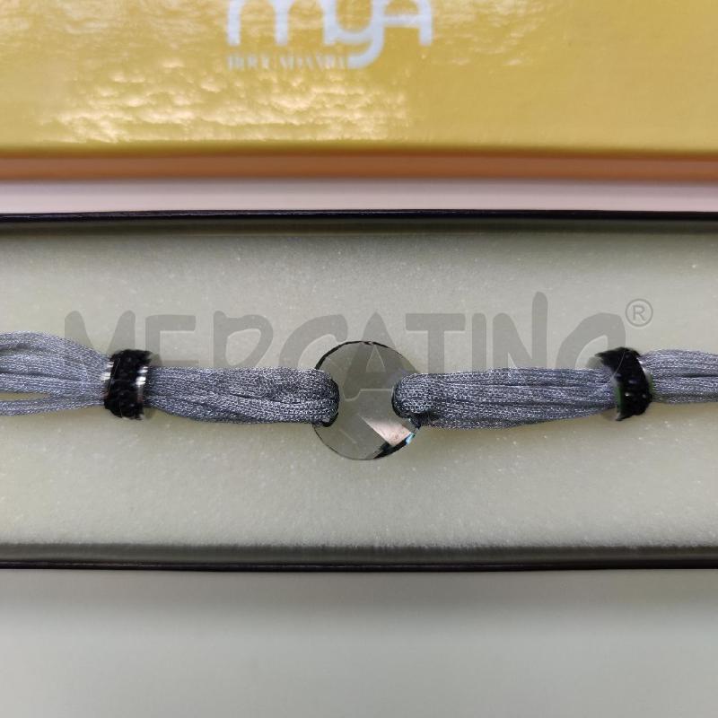 BRACCIALE BOCCADAMO MYA MULTIFILI ARGENTATI ZIRCONC VERDI | Mercatino dell'Usato Settimo torinese 2