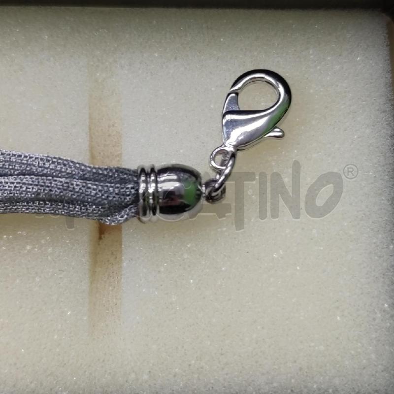 BRACCIALE BOCCADAMO MYA MULTIFILI ARGENTATI ZIRCONC VERDI | Mercatino dell'Usato Settimo torinese 4