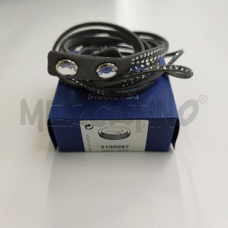 BRACCIALE SWAROVSKI MULTIFILI GRIGIO STRASS | Mercatino dell'Usato Settimo torinese 2