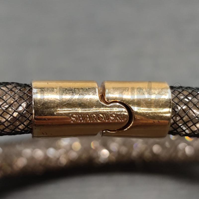 BRACCIALE SWAROVSKI RETE NERA ROSA | Mercatino dell'Usato Settimo torinese 2