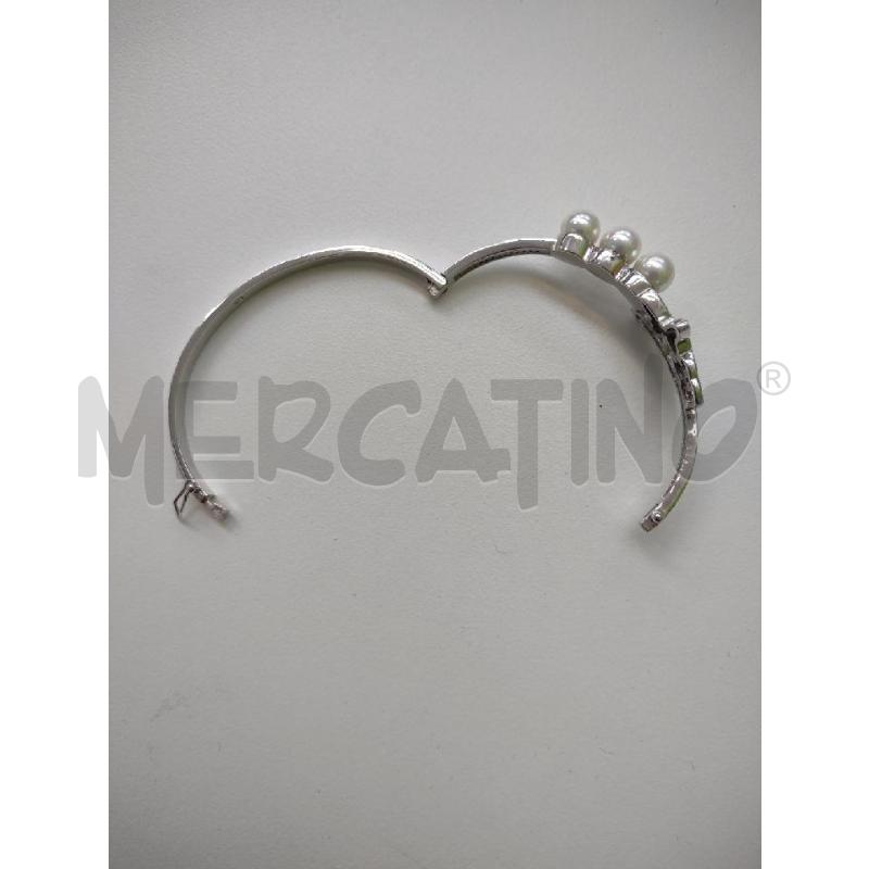 BRACCIALE ZIRCONCINI PERLE FARFALLA A | Mercatino dell'Usato Settimo torinese 4