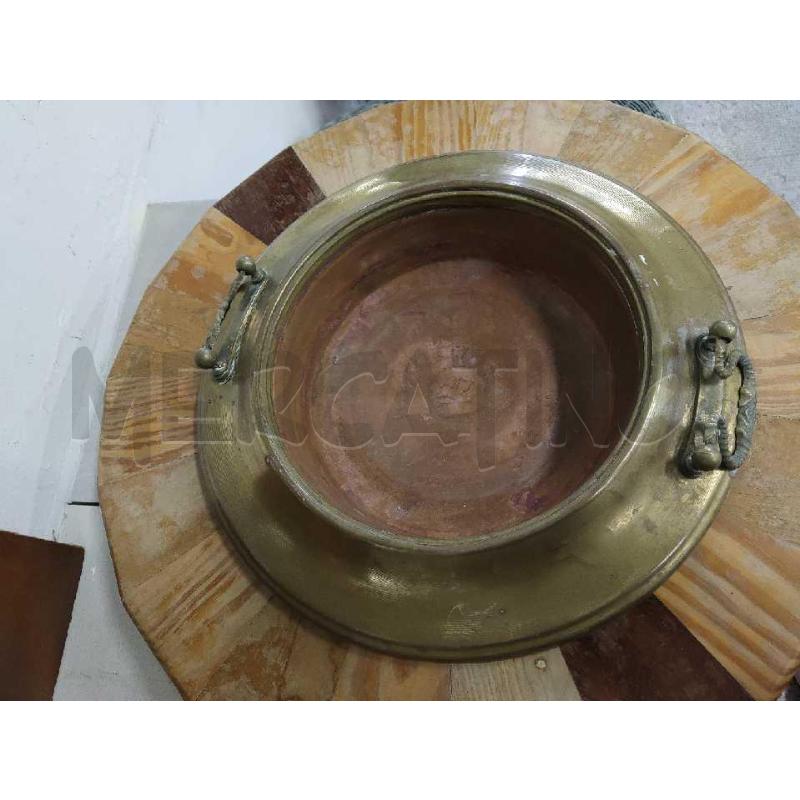BRACIERE STRUTURA LEGNO   OTTONE  | Mercatino dell'Usato Settimo torinese 4