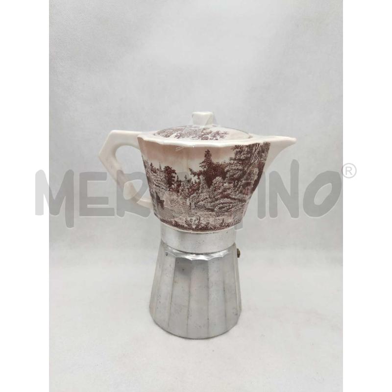 CAFFETTIERA BASE ACCIAIO E CERAMICA | Mercatino dell'Usato Settimo torinese 3