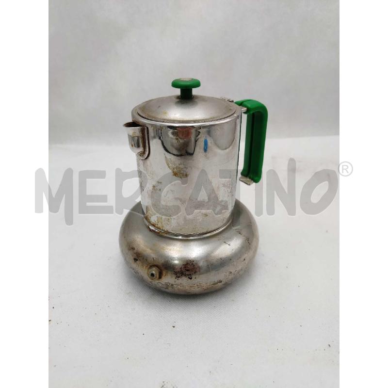 CAFFETTIERA PRINCIPESSA LAVAZZA MANICO VERDE | Mercatino dell'Usato Settimo torinese 1