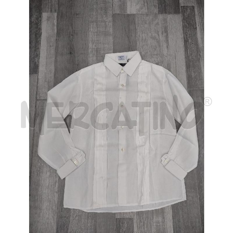 CAMICIA BAMBINO VALENTINO CHEMISES BIANCA PUNTINATA | Mercatino dell'Usato Settimo torinese 1