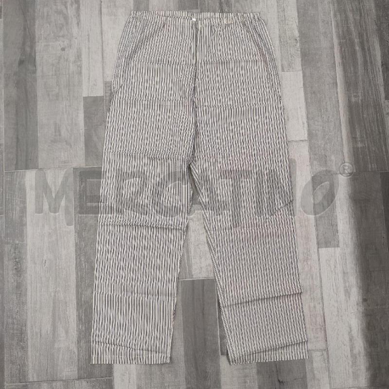 CAMICIA DA NOTTE+PANTALONE FRETTE GRIGIO BLU RIGHE  | Mercatino dell'Usato Settimo torinese 3