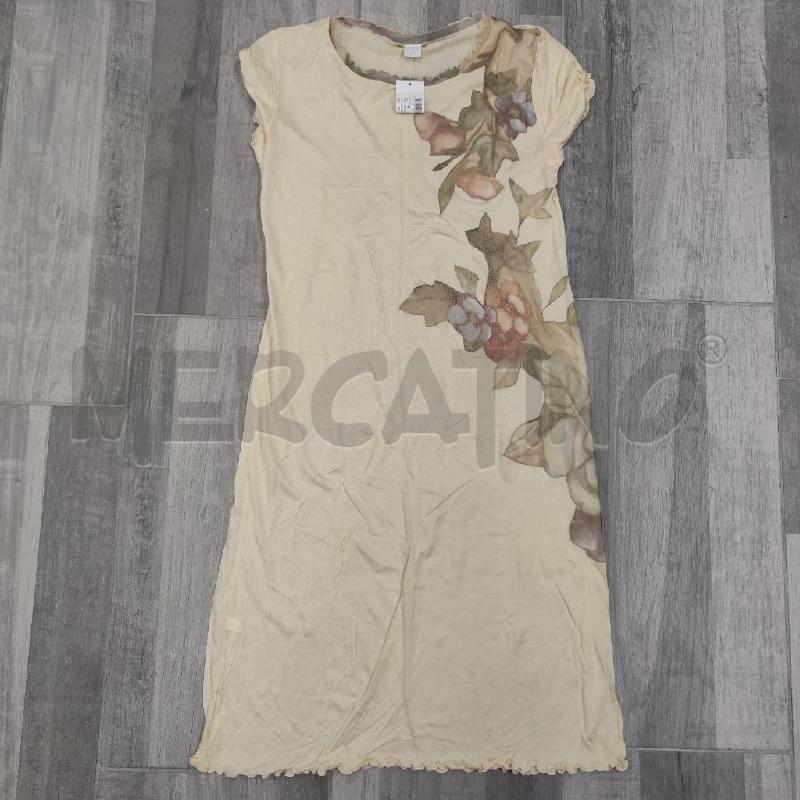 CAMICIA DONNA DA NOTTE M/M GIALLINA FRETTE FIORI  | Mercatino dell'Usato Settimo torinese 1