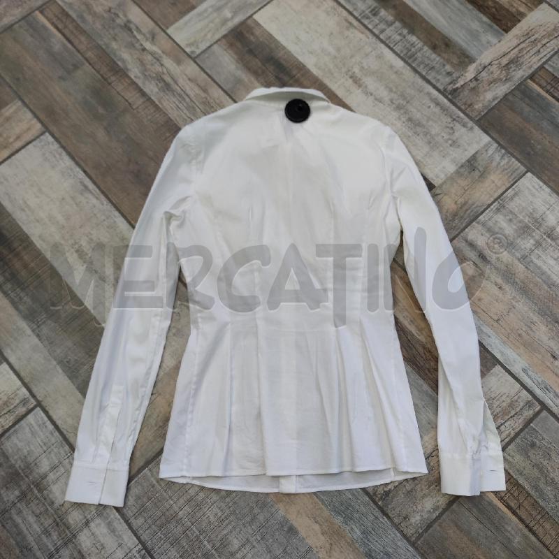 CAMICIA DONNA LA PERLA BIANCA BOTTONE PERLATI | Mercatino dell'Usato Settimo torinese 2