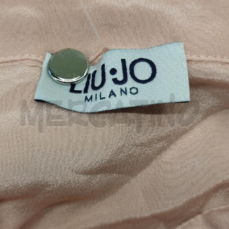 CAMICIA DONNA LIU JO ROSA SALMONE CHIARO | Mercatino dell'Usato Settimo torinese 3