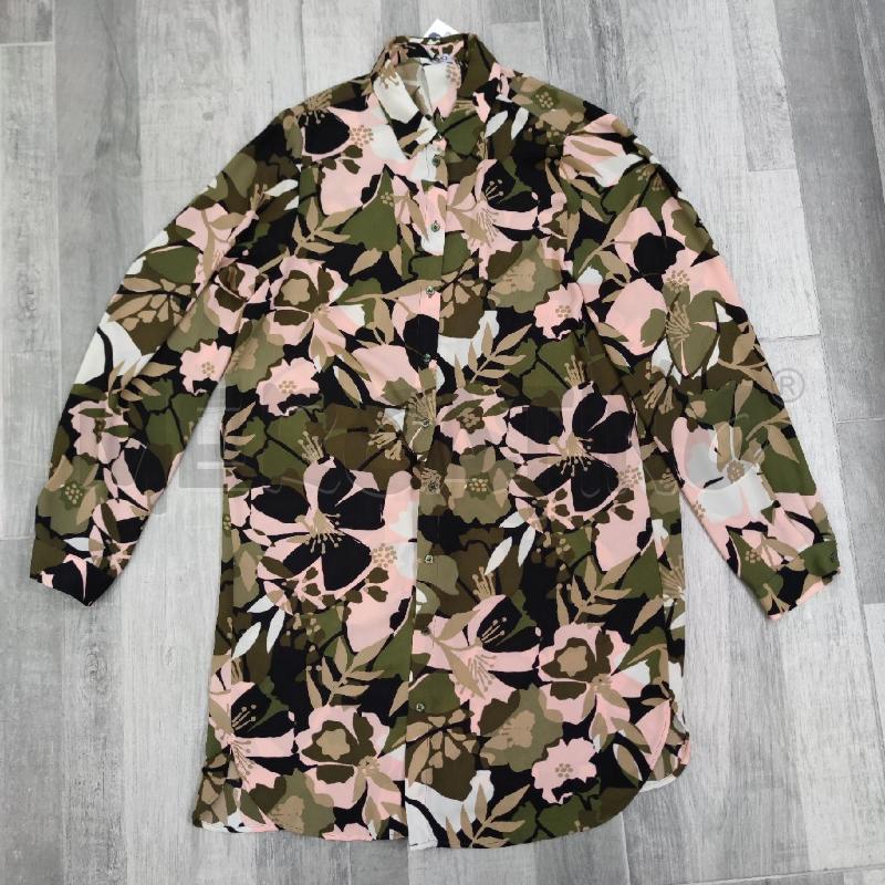 CAMICIA DONNA LIU JO VERDONE FIORI ROSA  | Mercatino dell'Usato Settimo torinese 1