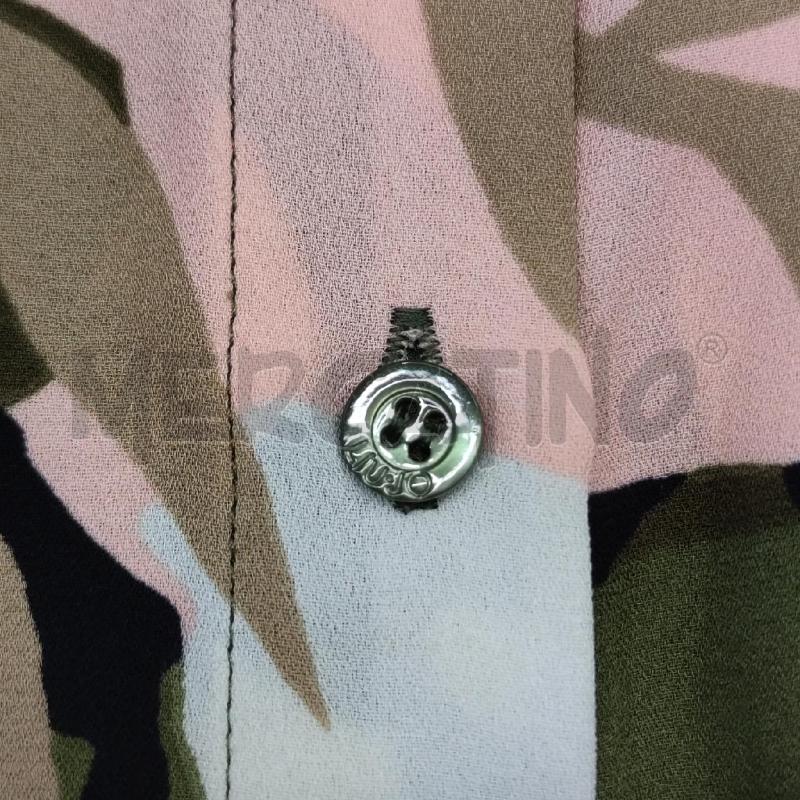 CAMICIA DONNA LIU JO VERDONE FIORI ROSA  | Mercatino dell'Usato Settimo torinese 4