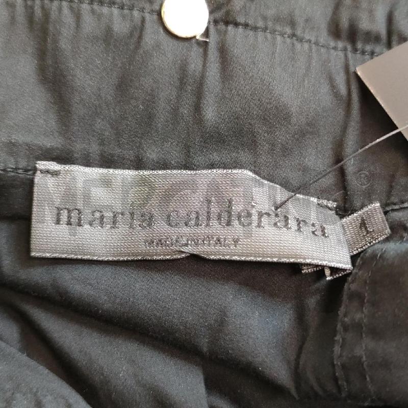 CAMICIA DONNA MARIA CALDERARA NERA CHIUSURA OBLIQUA  | Mercatino dell'Usato Settimo torinese 3
