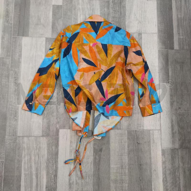 CAMICIA DONNA PENNYBLACK AZZURRA ARANCIO INCROCIO  | Mercatino dell'Usato Settimo torinese 2