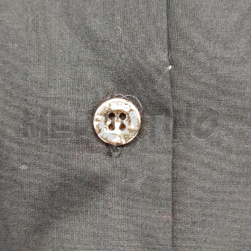 CAMICIA DONNA PIERO GUIDI NERA BOTTONCINI ORO | Mercatino dell'Usato Settimo torinese 4