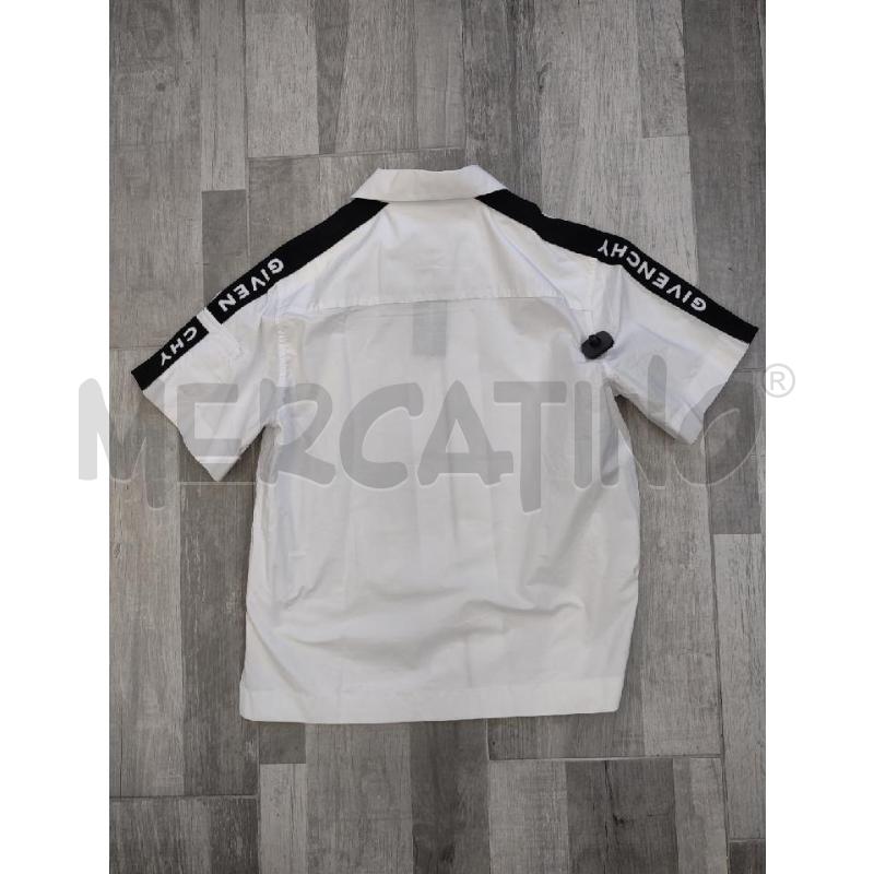 CAMICIA UOMO GIVENCHY BIANCA SCRITTA NERA MANICHE | Mercatino dell'Usato Settimo torinese 2