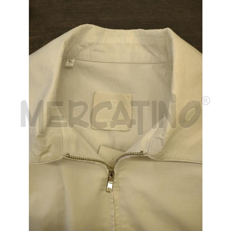 CAMICIA UOMO GIVENCHY BIANCA SCRITTA NERA MANICHE | Mercatino dell'Usato Settimo torinese 3