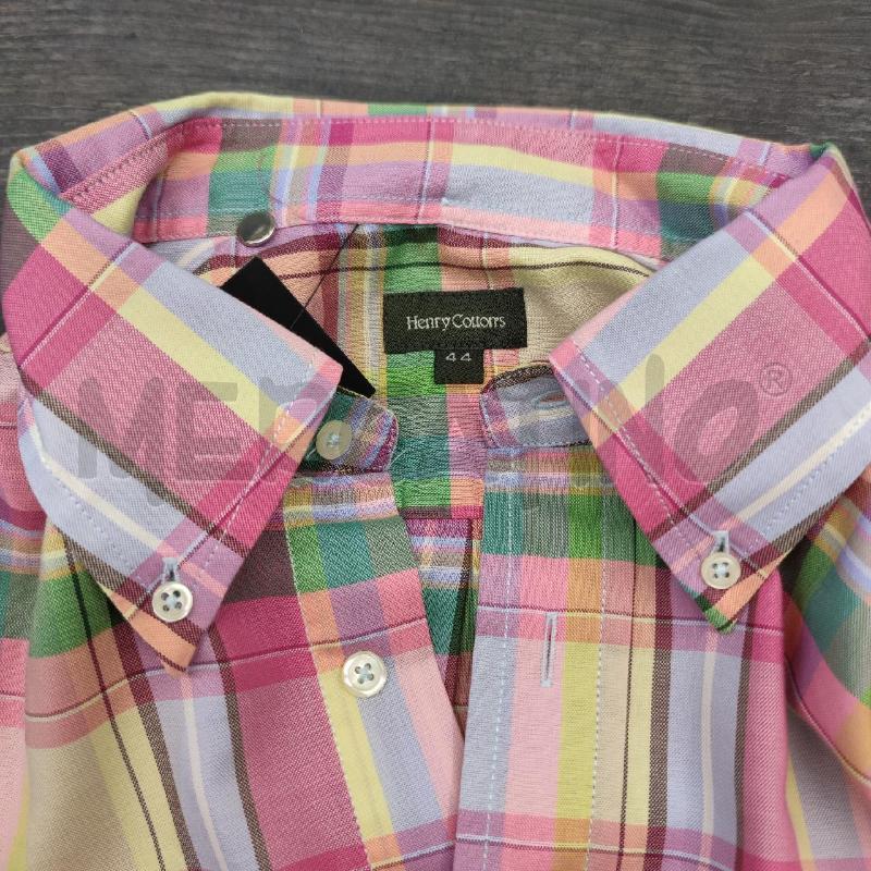 CAMICIA UOMO HENRY COTTON'S QUADRETT COLORATA | Mercatino dell'Usato Settimo torinese 3