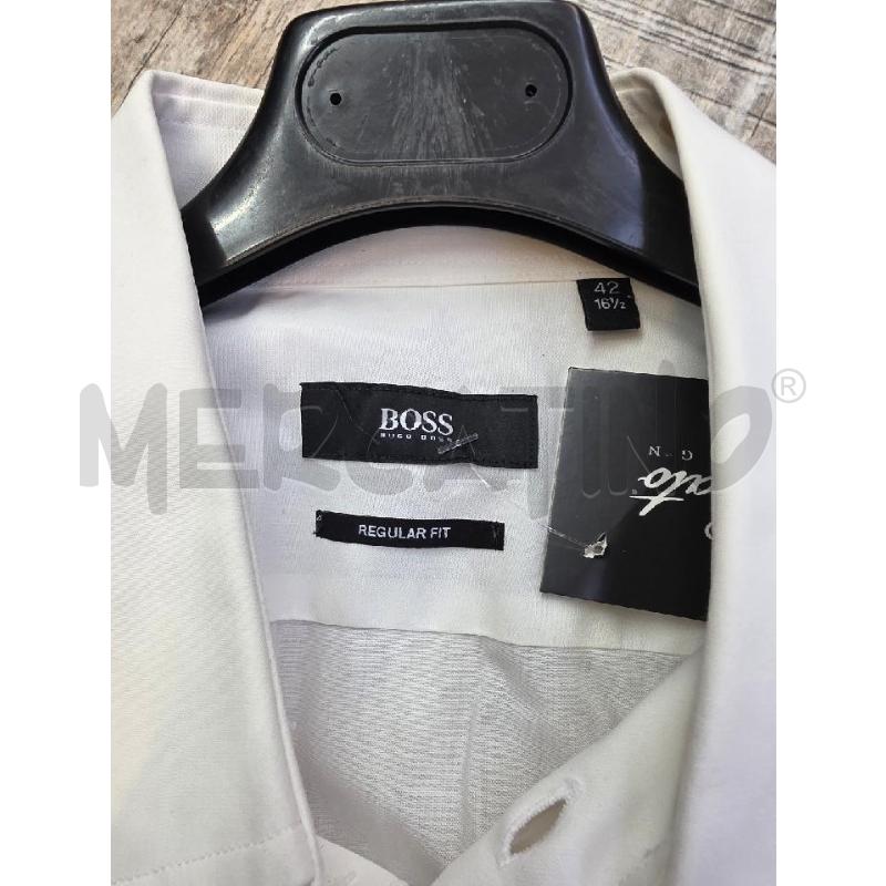 CAMICIA UOMO HUGO BOSS BIANCA DA GEMELLI | Mercatino dell'Usato Settimo torinese 2