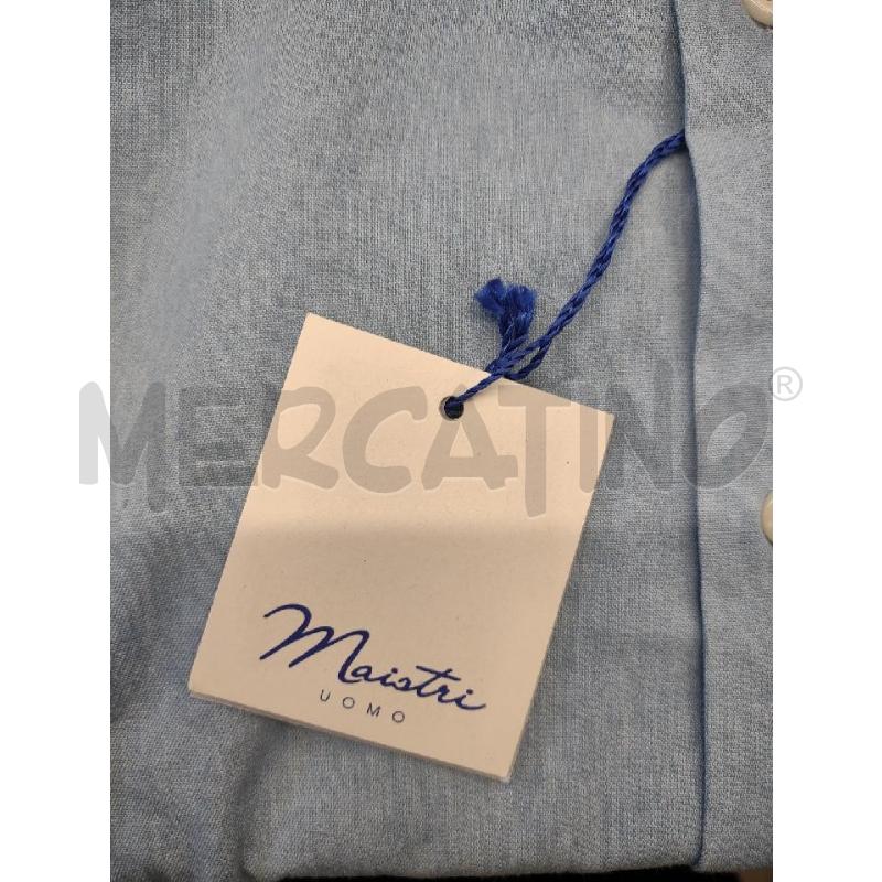 CAMICIA UOMO NUOVA MAISTRI AZZURRA | Mercatino dell'Usato Settimo torinese 4