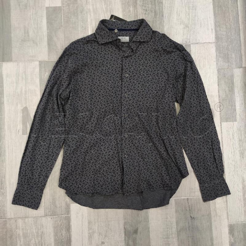 CAMICIA UOMO ORIAN GRIGIA PAISLEY BLU  | Mercatino dell'Usato Settimo torinese 1