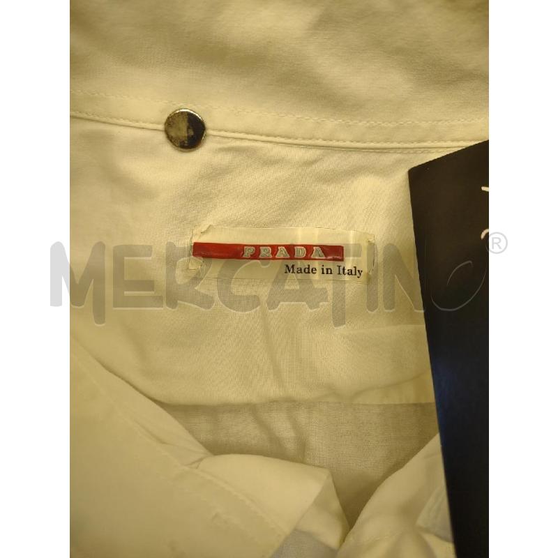CAMICIA UOMO PRADA BIANCA  | Mercatino dell'Usato Settimo torinese 3