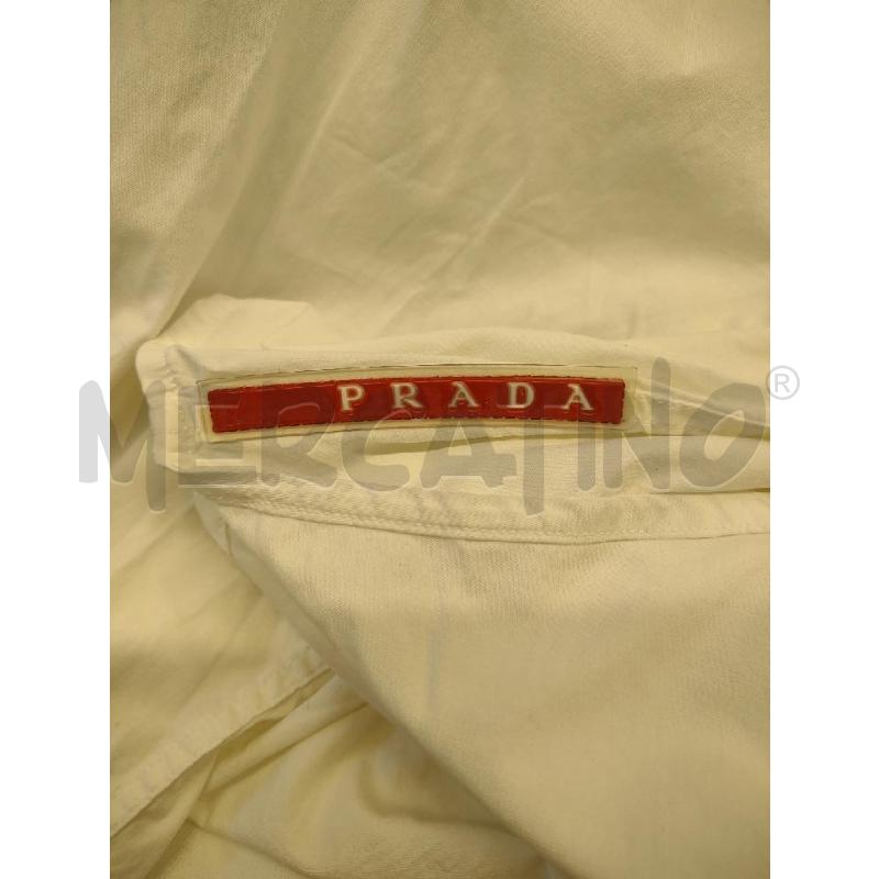 CAMICIA UOMO PRADA BIANCA  | Mercatino dell'Usato Settimo torinese 4