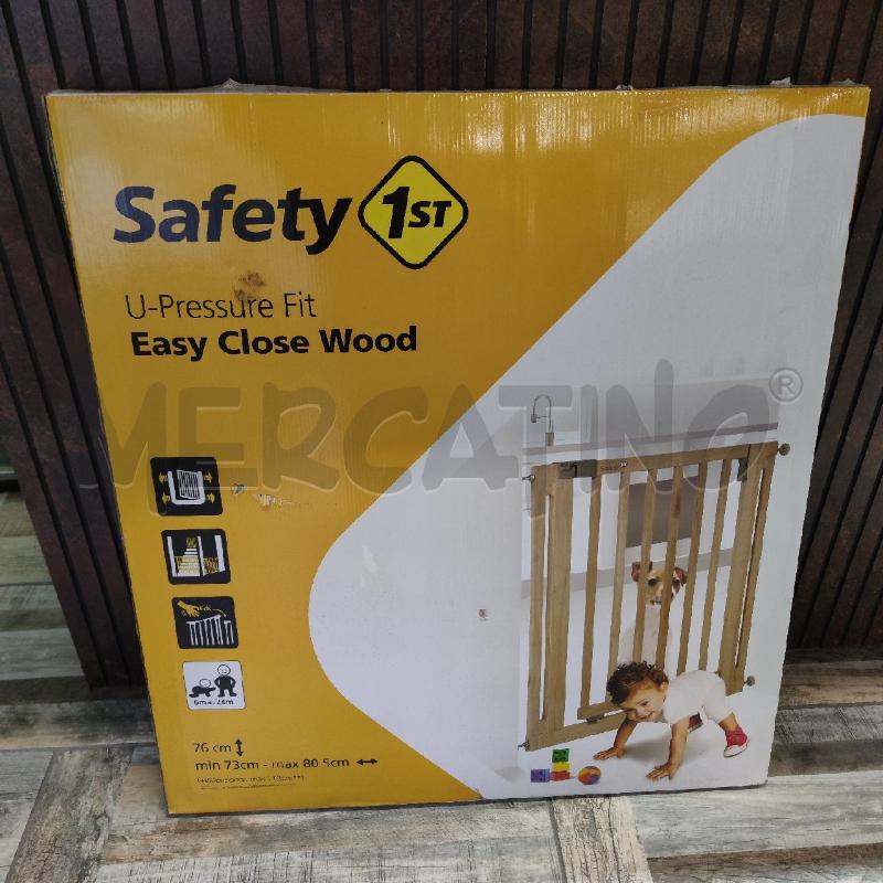 CANCELLETTO SAFETY FIRST LEGNO  | Mercatino dell'Usato Settimo torinese 1