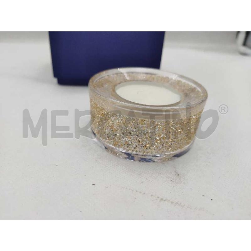 CANDELA SWAROVSKI CON SCATOLA BLU  | Mercatino dell'Usato Settimo torinese 3