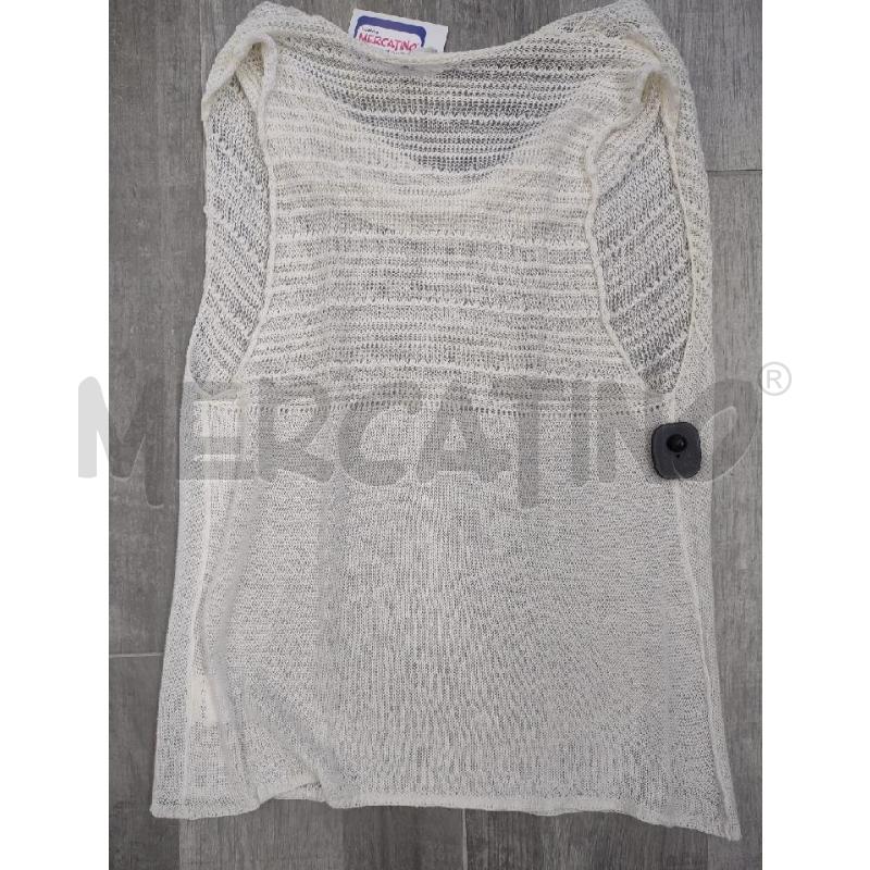 CANOTTA DONNA TOP CARLA G FILO NERA/BIANCA | Mercatino dell'Usato Settimo torinese 2