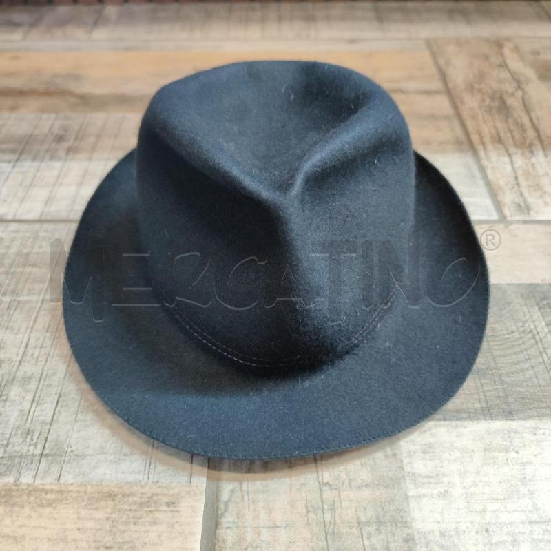 CAPPELLO BORSALINO LANA BLU  | Mercatino dell'Usato Settimo torinese 1