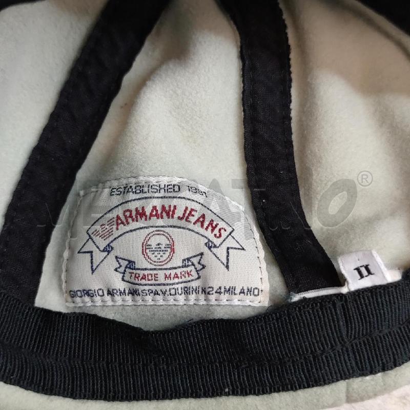 CAPPELLO DONNA ARMANI J BLU BORDO GRIGIO | Mercatino dell'Usato Settimo torinese 3