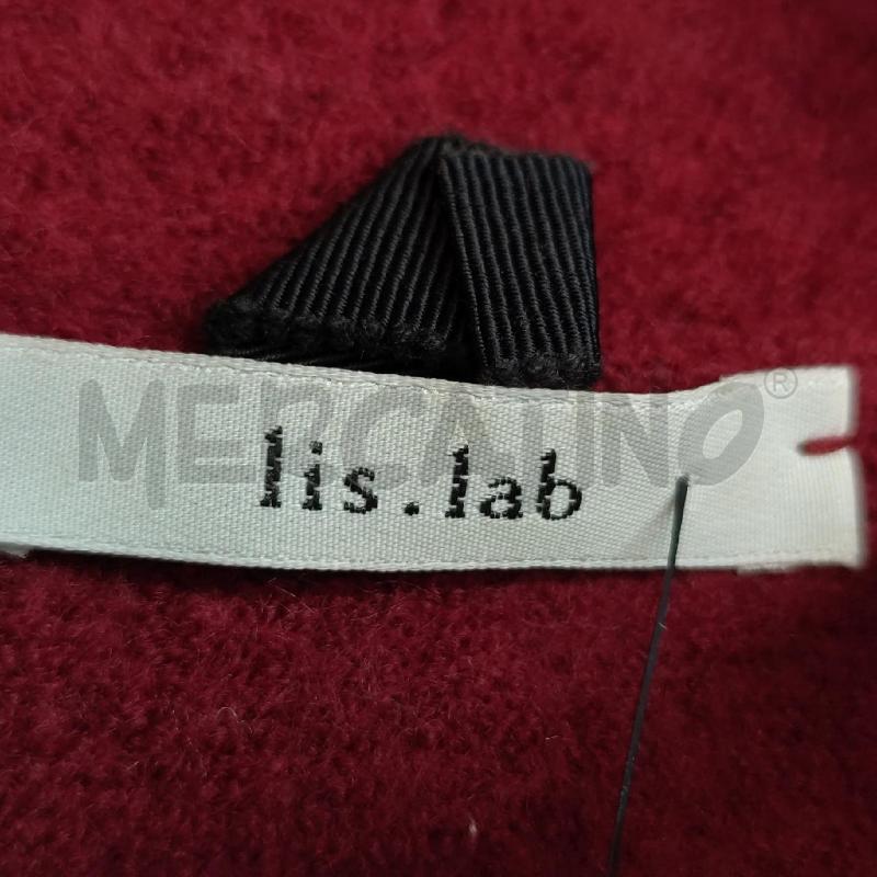 CAPPOTTO DONNA LIS LAB ROSSO ALAMARI | Mercatino dell'Usato Settimo torinese 3