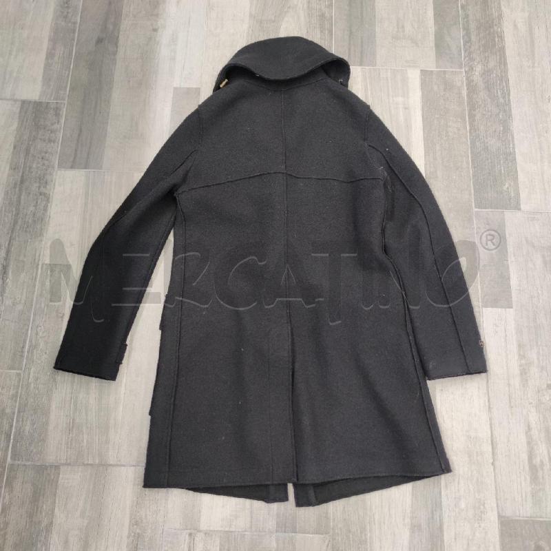 CAPPOTTO DONNA MAURO GRIFONI NERO LANA ALAMARI | Mercatino dell'Usato Settimo torinese 2