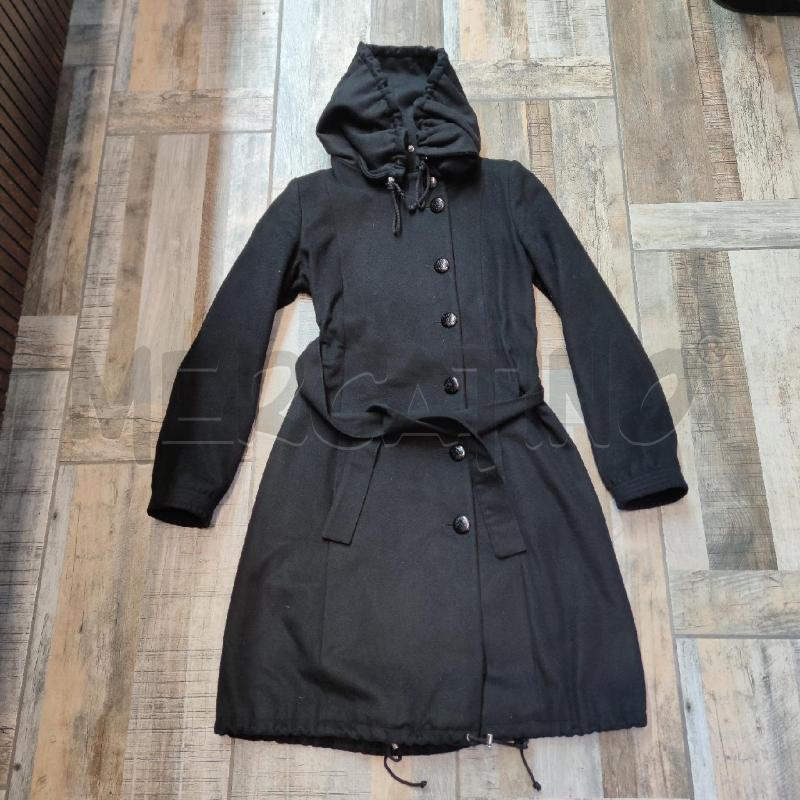 CAPPOTTO DONNA PATRIZIA PEPE NERO LANA  | Mercatino dell'Usato Settimo torinese 1