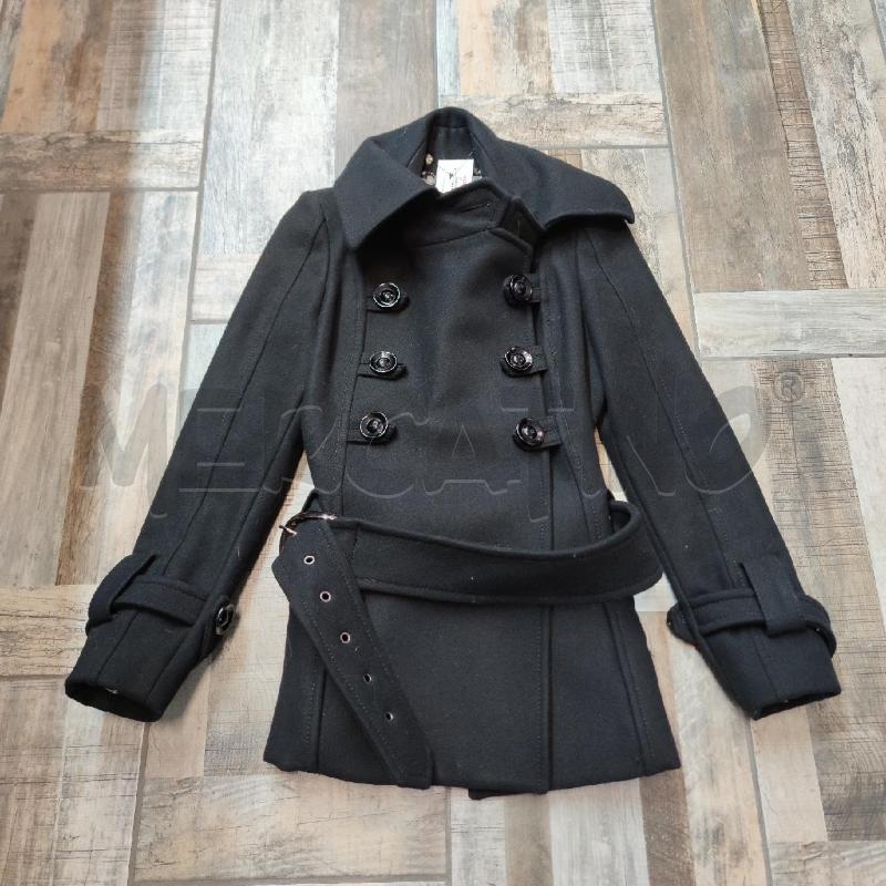 CAPPOTTO DONNA PHARD LANA NERO | Mercatino dell'Usato Settimo torinese 1