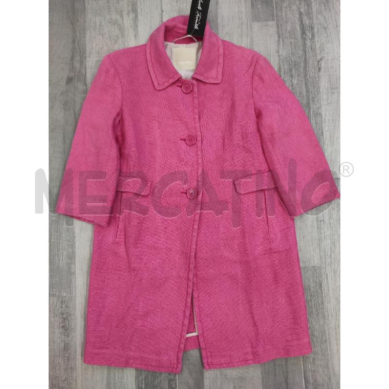 CAPPOTTO DONNA 'S MAX MARA ROSA LINO  | Mercatino dell'Usato Settimo torinese 1