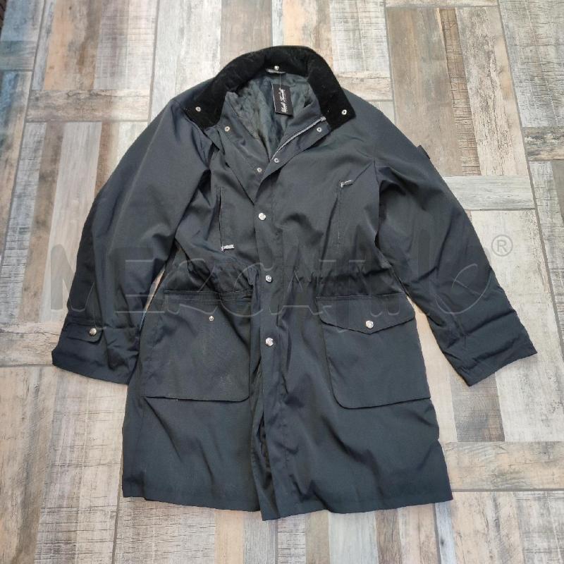 CAPPOTTO UOMO CARLO PIGNATELLI NERO | Mercatino dell'Usato Settimo torinese 1