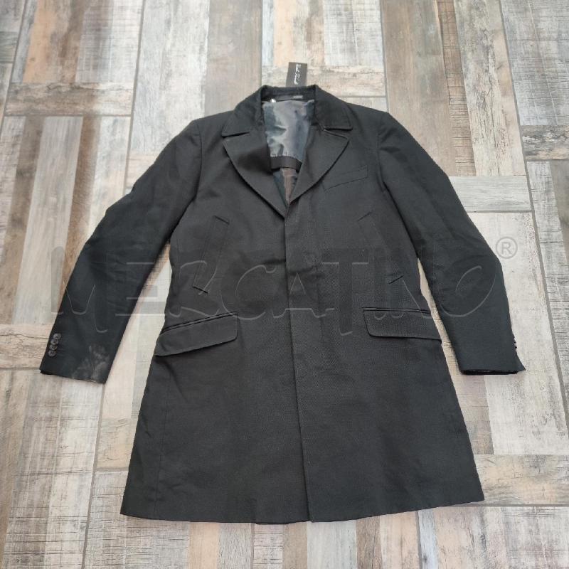 CAPPOTTO UOMO PAOLONI NERO TESSUTO | Mercatino dell'Usato Settimo torinese 1