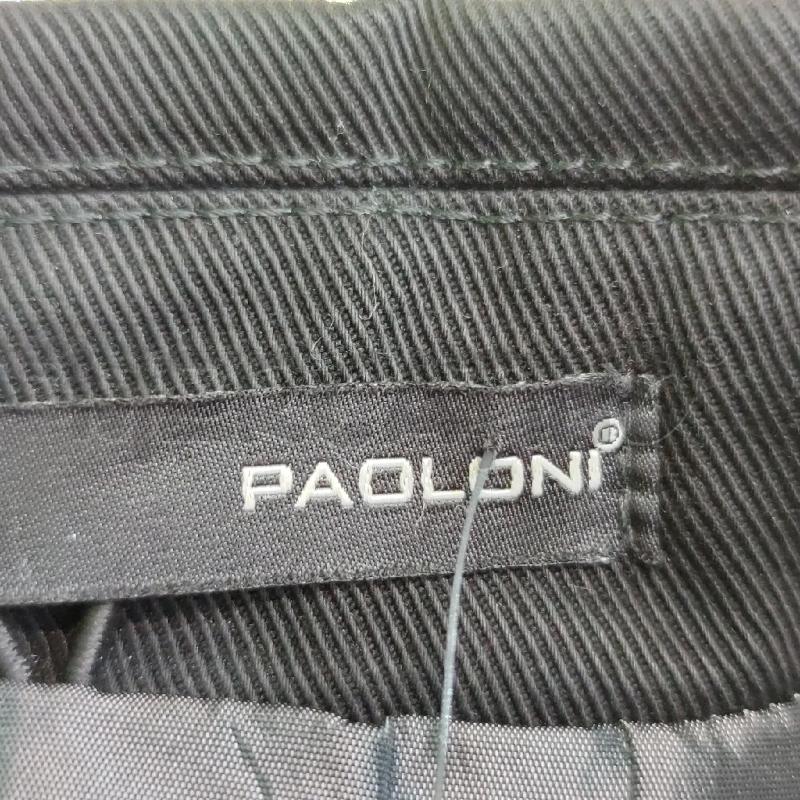 CAPPOTTO UOMO PAOLONI NERO TESSUTO | Mercatino dell'Usato Settimo torinese 3